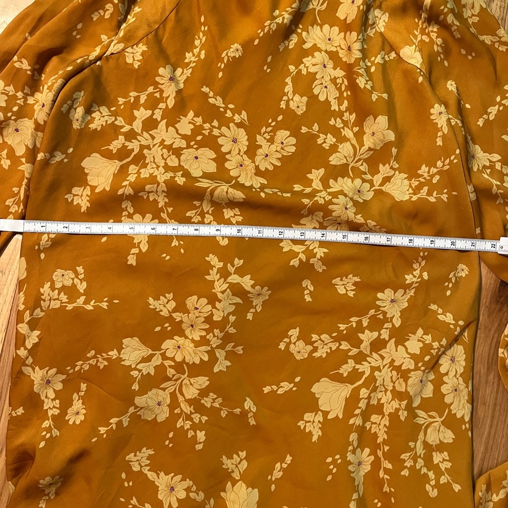 Free People Silk Floral Dress - Picture 8 of 10